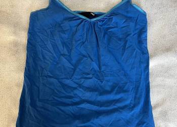 Bluzka / koszulka / top na ramiączkach niebieski | H&M