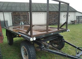 Przyczepa rolnicza Awrol D-734 ciężarowo-rolnicza do bel siana słomy