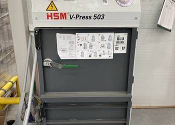 Prasa do kartonu i folii HSM V-Press 503 Eco 2021r. | 230V | Stan bardzo do
