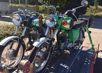 1980 , 1982  MZ ts 150 zielona i niebieska