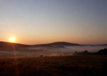 Działka 1,3 ha / Beskid Niski / Wołowiec / widokowa posiadłość