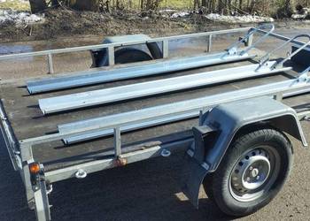 Przyczepka platforma RYDWAN  kat B do wynajęcia na doby