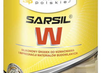 Sarsil W - impregnat, wzmacnia podłoże 1, 5, 60L