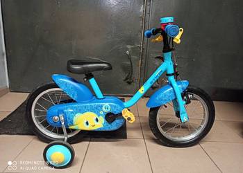 Rowerek dzieciecy Btwin 500 OCEAN 14 cali + Kółka Boczne !!!