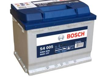 Akumulator Bosch 60Ah 540A EN S4005 Darmowa dostawa