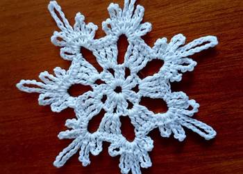 szydełkowe gwiazdki