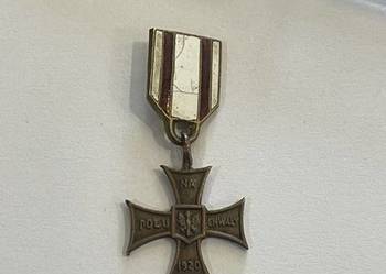 Miniaturka Krzyża Walecznych 1920 – Polskie Odznaczenie Wojskowe