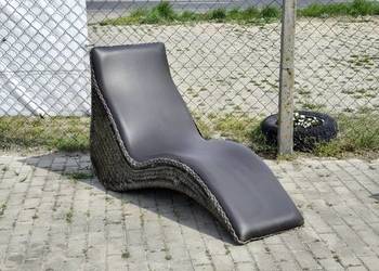 Leżak Ogrodowy Ratanowy