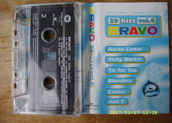 + DANCE kaseta ;BRAVO 20 HITS- 2 kasety.