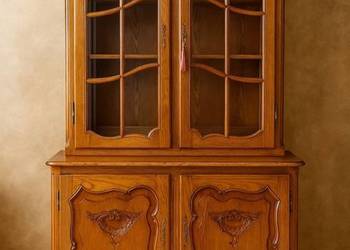 Witryna Ludwikowska Biblioteczka Komoda Stylowa