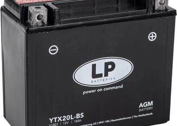 Akumulator motocyklowy Landport YTX20L-BS 12V 18Ah 250A