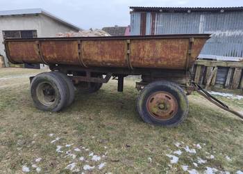 Przyczepa rolnicza łódka (koleba)