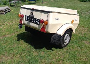 PRZYCZEPKA Niewiadów N-250C 1989r – z dokumentami, ubezpieczona, garażowana