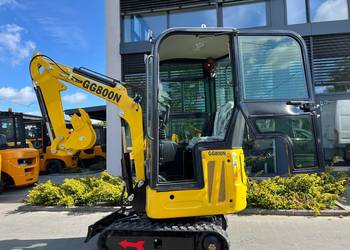 Mini Koparka z kabiną GG800NC Gunter Grossmann