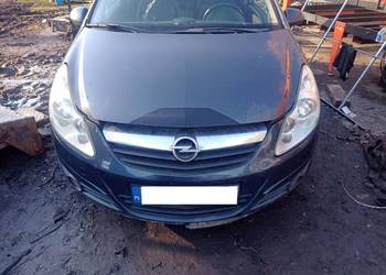 Opel Corsa D 08- KOMPLETNY przód Zderzak Błotniki Maska Lampy Z168