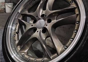 Ronal LZ-VT 2tlg skręcane 18'' 9,5J 5x112 polerowane ranty, opony RH BBS OZ