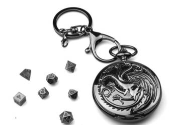 Targaryen | 6 cm | Metal | Brelok Kości | Game Of Thrones