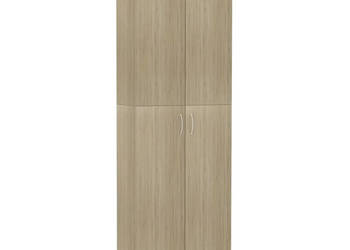 Szafa biurowa dąb sonoma 60x32x190 cm materiał drewnopochodny WM-800300