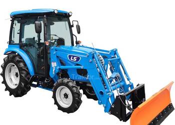 LS Tractor MT3.40 HST 4x4 - 40 KM / CAB + ładowacz czołowy LS LL3106 + płu…