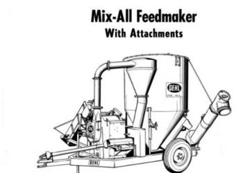 GEHL 50MX 65MX paszowoz katalog części zamiennych