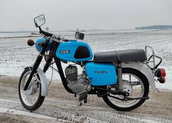 MZ ts 125 motocykl MZ wsk wfm