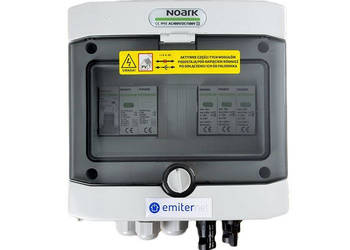 Rozdzielnica DC/AC EMITER EM-123N_DCAC - DC Noark T2, 1/1; AC No