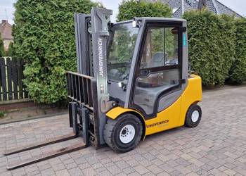 Jungheinrich TFG 430s Wózek paletowy widłowy LPG Duplex 3T 2016 rok