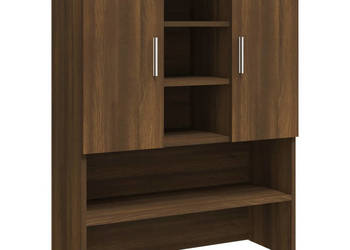 Szafka na pralkę brązowy dąb 705x255x90 cm WM-815947