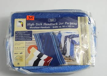 Nowy Zestaw 2 Ręczników Sportowych z Mikrofibry 50x100 cm