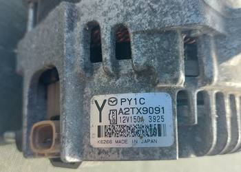 Alternator 12V 150A PY1C A2TX9091 mazda 3 6 cx5 cx3 benzyna