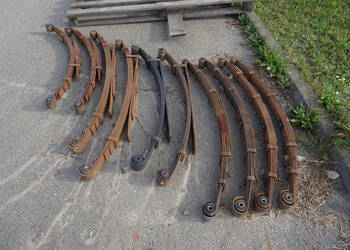 60mm _ resory 2 szt długość _ 120cm _ 7 piór
