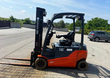 wózek widłowy elektryczny TOYOTA 8FBMT16 Triplex 4.70m 4-kołowy 2009'