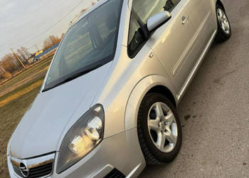 Opel Zafira Opel Zafira B 1.8B 2006r Klimatyzacja 7-mio Osobowa Nawigacja …