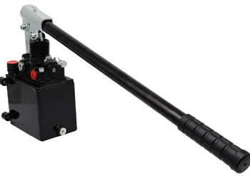 POMPA HYDRAULICZNA Ręczna Dwustronna 25cm3 PRBD + Zbiornik 1L [4369]