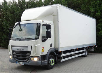 DAF LF 220 Euro 6 kontener 18p winda sprowadzony książka DAF LF 220 konten…