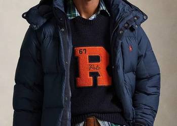 POLO RALPH LAUREN PLASZCZ PUCHOWY