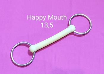 Wędzidło Happy Mouth, smakowe, proste 13,5 cm, nie używane