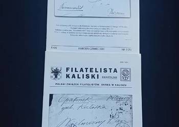 Kwartalnik Filatelista Kaliski, numery 1 (69) i 2 (70) / 2001 r.