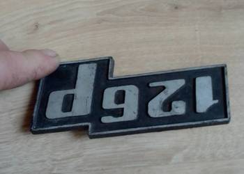 Znaczek fiat 126p, fiat 600