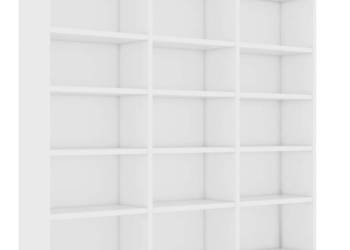 vidaXL Szafka na płyty CD, biała,(SKU:801787)