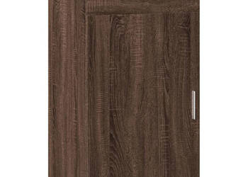 Szafka brązowy dąb 50x425x93 cm materiał drewnopochodny WM-846298