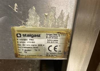 Kuchnia gazowa 6 pal - stalgast - nr 979621