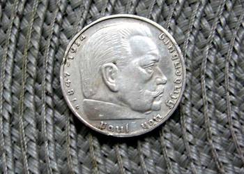 Niemcy 2 Marki 1936r - G - Hindenburg