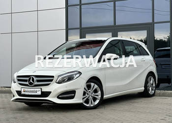Mercedes B 180 2kpl.kół! Półskóra Grzane fotele Czujniki Klima Serwis Hak …