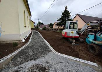 Minikoparka kostka budowa