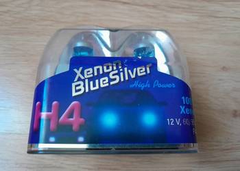 Żarówka samochodowa H4 12V 60/55W Xenon Blue Silver