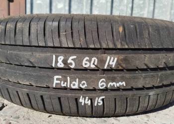 1 x Opona letnia Fulda EcoControl HP 185/60 R14 82 H 6mm 15rok Czarna Opona