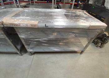 Stół ze zlewem i półką 150x70x90
