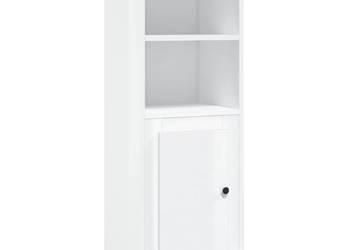 Szafka biała z połyskiem 36x355x1035 cm WM-816322