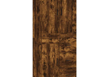 Witrynka przydymiony dąb 695x34x180 cm materiał drewnopochodny WM-3200022
